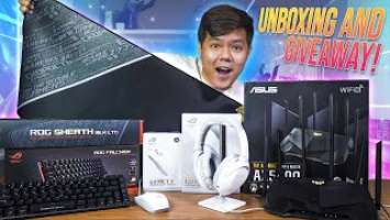 26K Worth Asus ROG and TUF Gaming Peripherals Unboxing