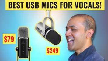 BEST USB Microphones 2022 | For Singing, Home Studio - Shure MV7 Review