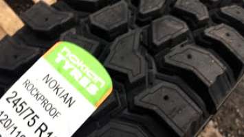 Обзор Nokian Rockproof грязевые шины 245/75 r16