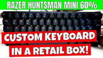 BEST 60 Percent Keyboard Razer Huntsman Mini Red Linear Optical Silent Switch