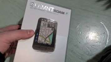 Wahoo Element Roam - GPS Computer - Unboxing