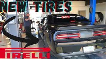 My Dodge Challenger 1320 Scat Pack Gets New Pirelli P Zero Tires For CHEAP **77 Auto Must SEE**