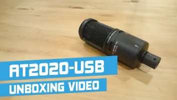 Audio Technica AT2020 USB Unboxing