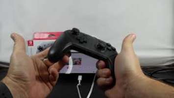 Nintendo Switch Pro Controller | Unboxing and Pairing with Nintendo Switch OLED