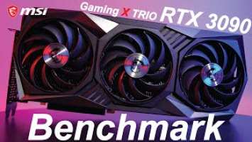 MSI Gaming X TRIO GeForce RTX 3090 24G Benchmark | RTX 3090 vs 2080 Ti | RTX 3080 vs 2080 Ti 1440p