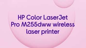 HP Color LaserJet Pro M255dw Wireless Laser Printer - Product Overview