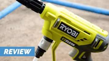 Cleaning My Bike With The Ryobi EZ Clean Pressure Washer And A Pop Bottle - Product Review