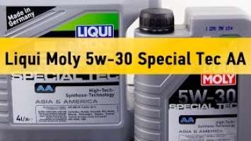 Моторное масло Liqui Moly 5w-30 Special Tec AA