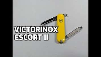 Victorinox 58mm Escort II (Escort SD/Emergency Blade) Swiss Army Knife Unboxing and Review