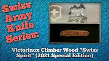 Victorinox Climber Wood "Swiss Spirit" (2021 Special Edition)