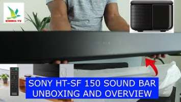 Sony HT-SF150 120W RMS 2Ch Sound Bar with Bluetooth Unboxing and Overview