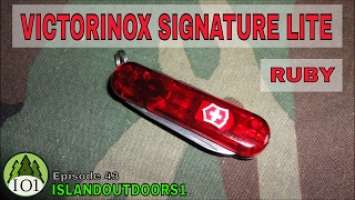 VICTORINOX SWISS ARMY RUBY SIGNATURE LITE, Go to the Light! - Episode 43