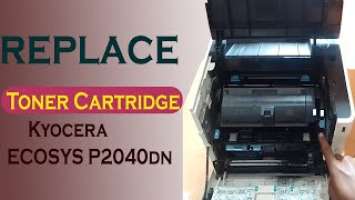 replace Toner Cartridge for  Kyocera ECOSYS P2040dn Kyocera TK 1160