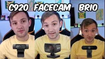 NEW Elgato Facecam ($200) vs Logitech Brio and C920: Best USB Webcam 2021