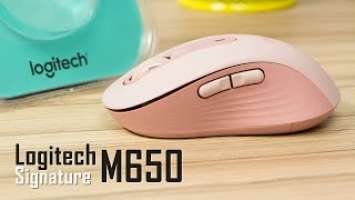 Logitech Signature M650 - компактна мишка з якісних матеріалів та корисними функціями. Огляд миші