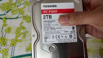 Toshiba 2TB P300 HDWD220UZSVA 3.5" Internal Hard Drive Quick Benchmark 2021