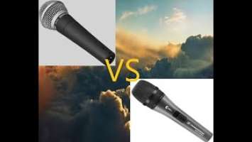Сравнение вокальных микрофонов Sennheiser E 845 vs Shure SM-58 Какой лучше?
