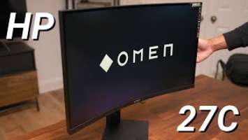 HP Omen 27c 240Hz Gaming Monitor Review 2022