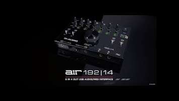 Introducing the M-Audio AIR 192|14