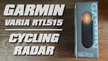 Garmin Varia RTL515 - Unboxing, Initial Impressions, Install.