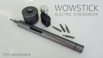 XIAOMI Wowstick electric Screwdriver ˙(1F+ 64 In1) - REVIEW AND TEST