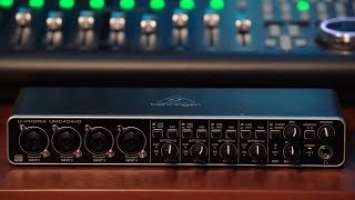 U-PHORIA UMC404HD Audio Interface Overview