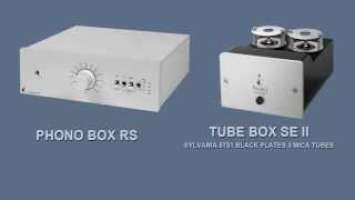 Comparison: Pro-Ject Phono Box RS vs. Pro-Ject Tube Box SE II