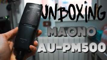 REVIEW MAONO AU-PM500 + UNBOXING