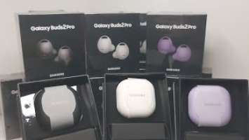 Наушники Samsung Galaxy Buds2 PRO. Премиального AAAA класса. Реплика 1 в 1. Совпадает даже весь.