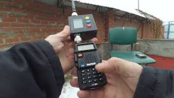 Baofeng UV-5R 8w. Проверка КСВ антенны и мощности.