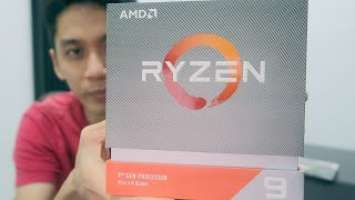 Unboxing AMD Ryzen 9 3900x & G Skill Trident Z Neo DDR4 16GB 3600mhz