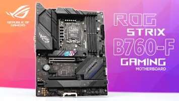 VLOG: ROG Strix B760-F Gaming WIFI Motherboard Unboxing & Overview [Ph]