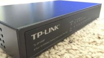 TP-LINK TL-SF1008P Product Unboxing