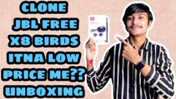 CLONE FREE X8 SAME ORIGINAL OR NOT UNBOXING   | Gujju Techno Talkss