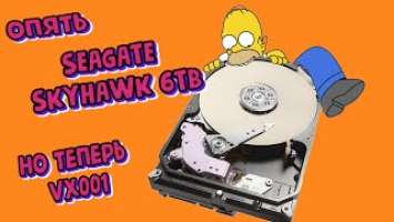 Обзор SEAGATE SkyHawK на 6TB