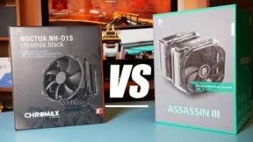 Обзор и сравнение Deepcool Assassin III vs Noctua Nh-D15 chromax black