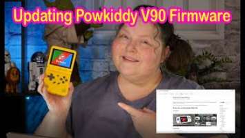 Updating Powkiddy V90, Q90 and Q20 Mini  firmware | Updating Firmware | Techiehousewife