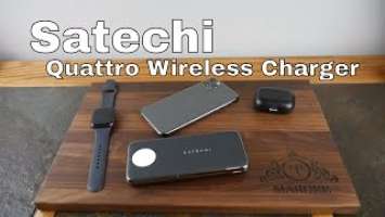 Satechi Quattro Wireless Charger: Apple Watch, Airpods, iPhone Charger