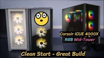 Corsair iCUE 4000X RGB Mid-Tower - Best Case For Budget Build Pc - The Tech Bite