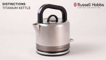 Distinctions Kettle Titanium - 26422-70 | Russell Hobbs