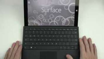 Surface 3 Type Cover Unboxing