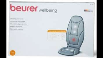 Unboxing - Beurer Wellbeing MG 155 Massage seat