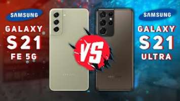 Samsung Galaxy S21 FE 5G vs Samsung Galaxy S21 Ultra