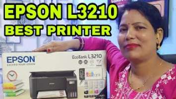 Epson EcoTank L3210 All-in-One Ink Tank Printer | Best Printer 2021| UNBOXING & REVIEW