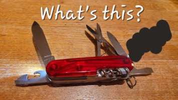 The Climber Lite by Victorinox... plus a bonus saw! (The Huntsman Lite)