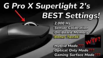 BEST Settings: Logitech G Pro X Superlight 2 | Set On-Board Memory | Get the Most Out of Your GPX 2!