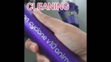 HOW TO INSTALL AND USE DYSON CYCLONE V10 ANIMAL VACUUM CLEANING