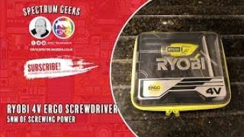 Ryobi Ergo 4V Scewdriver Short Review