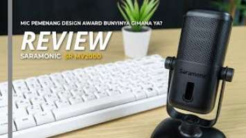 Mic Pemenang Design Award bunyinya gimana ya? (Review Mic USB Saramonic SR MV2000)   (English Sub)