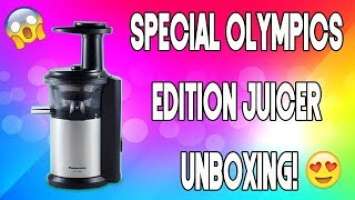 Panasonic MJ-L 500 Slow Juicer Unboxing & First Juicing! | ItsBecky